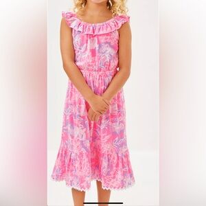 NWT Girls Zetta Midi Dress | Lilly Pulitzer